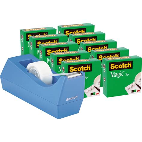 Enhance Your Home Office Aesthetics with Stylish Scotch Magic Tape Dispensers